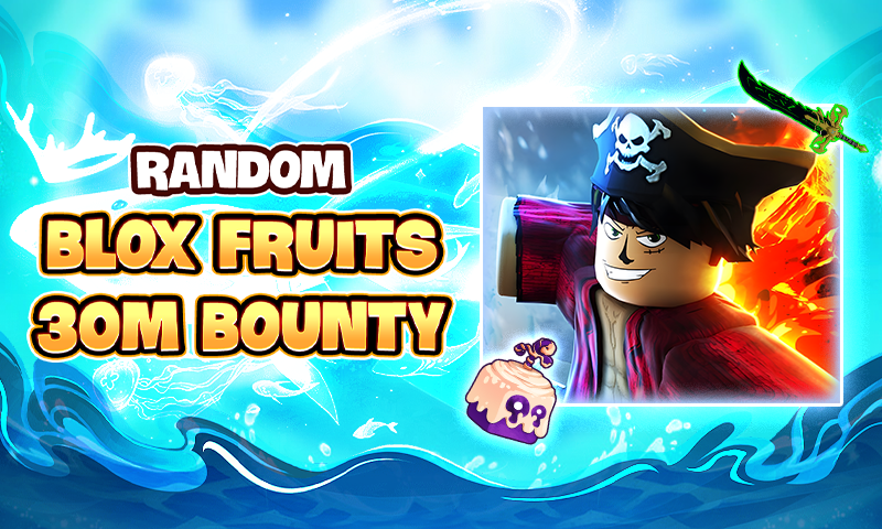 Random Blox Fruits 30m Bounty 260K